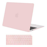 Funda Rígida Para Macbook Air 13  Con Teclado, Rosa.