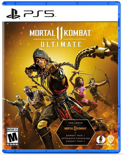 Mortal Kombat 11: Ultimate Edition Ps5 Fisico Incluyes Dlcs 