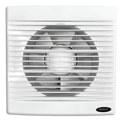 Extractor Baño 4 Pulgadas Silencioso Y Potente Windlux® Blanco Brillo | Mismo precio en cuotas