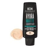 Base De Maquillaje Fluida Idi Make Up Hd Ultra Matte 