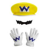 Disfraz Super Mario Bros Wario Adulto Roleplay Kit