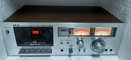 Tape Deck Cassete Akai Gxc-706d Unico Dono