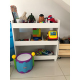 Estante Baú Organizador Brinquedos Infantil Enviado Montado 