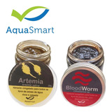 Bloodworm E Artêmia Congelados - Alimento Para Peixes 