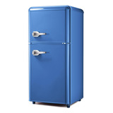 Tymyp Nevera Pequena, Refrigerador Retro De 3.2 Pies Cubicos