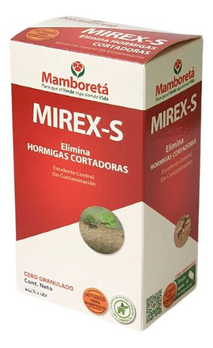 Mamboreta Mirex-s 100g Cebo Hormiguicida Veneno Hormigas