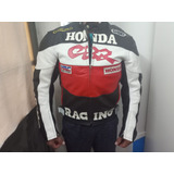 Campera Honda Original 100% Cuero Talle M 