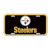 Nfl Pittsburgh Steelers De La Matrícula, Color Del Equipo, U