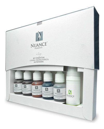 Kit Essential Micropigmentação Linha Inorgânica Nuance 5ml