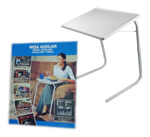 Mesa Table Mate Ii Tv. Ajustable Multiusos Portátil Plegable