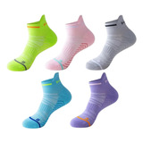 Medias Deportiva Antideslizante Mujer Hombre Gruesa X5 Pares