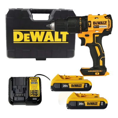 Rotomartillo atornillador brushless Dewalt Dcd7781d2-b3 color amarillo | Meses sin interés