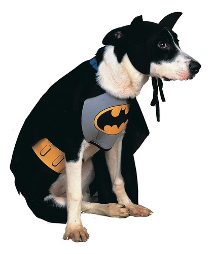 Disfraz Clásico De Batman Para Mascotas Rubie's Dc Comics Ch