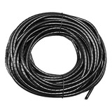 Cable Espiral 4mm X 14m Pe Negro - Para Computadora
