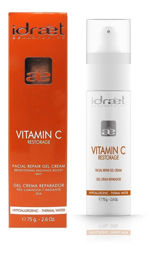 Vitamin C Crema Gel X 75 Gr - Idraet - Crema Gel Reparador