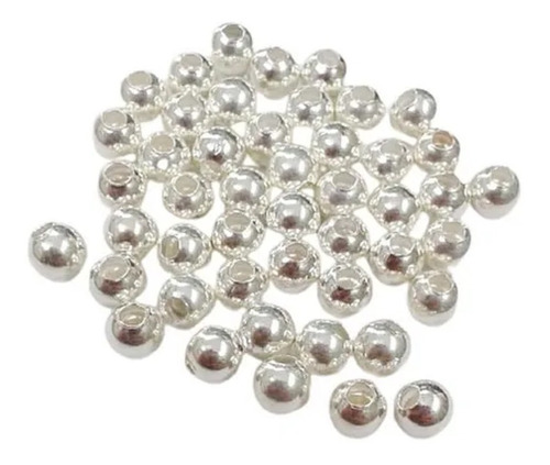 Fornitura Bolitas De Plata 925 Tamaño 6mm X 10 Unidades