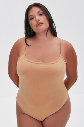 Bodysuit Algodón Orgánico Forever 21 Plus Size