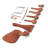 Accesorio Para Violín, Madera De Azufaifo, Con Barbilla, Pin