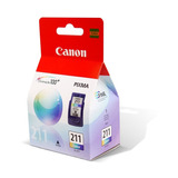 Cartucho Canon Color Cl-211 Ip2702 Mp230 Mx360 2976b017aa