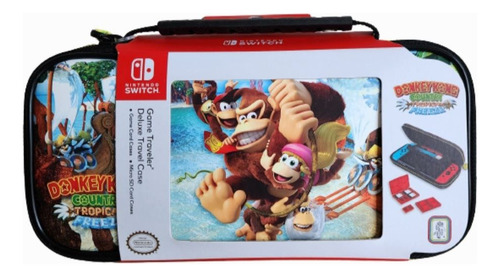 Funda Estojo Para Nintendo Switch Deluxe Travel Donkey Kong