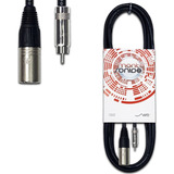 Cable Audio Canon Xlr Macho A Rca 2 Mts Neutrik Profesional