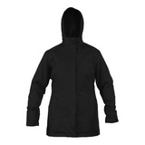 Parka Hw Arrayan Mujer Impermeable  Negra Segman