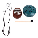 Set De Kalimba Para Piano Steel Tongue, Tambor Y Pulgar, Kit