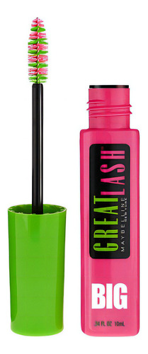 Mascara De Pestañas Maybelline Great Lash Color Very Black1