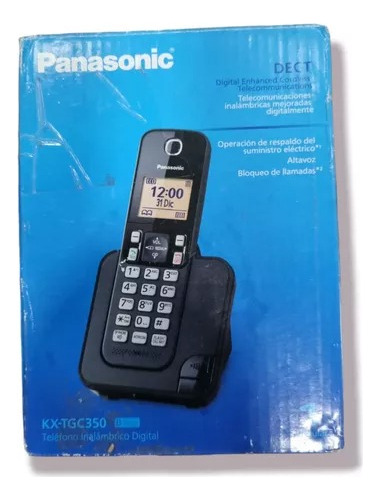Caja Abierta Telefono Panasonic Kxtgc 350