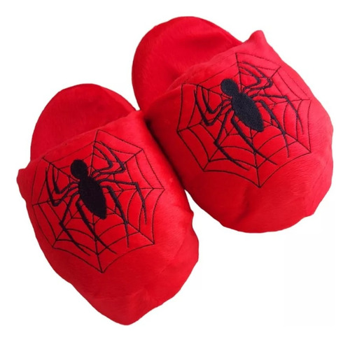 Pantuflon Spider Man Rojo