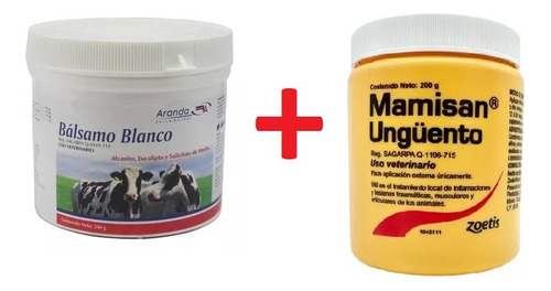 Balsamo Blanco Aranda 240 Gr + Mamisan Unguento De 200 Gr