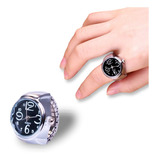 Anillo Reloj Mini Real Elegante  Miniatura Ringwatch Novedad