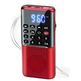 Radiograbadora Digital Radio  Voz  Portatil Mp3 Walkman