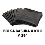 Bolsa Negra Industrial 39 X Kl - g a $7