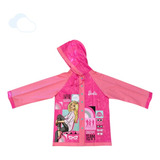  Piloto Para Lluvia Barbie Infantil Impermeable Wabro