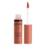 Nyx - Butter Gloss Lipstick - Labial Brilloso - Bit Of Honey