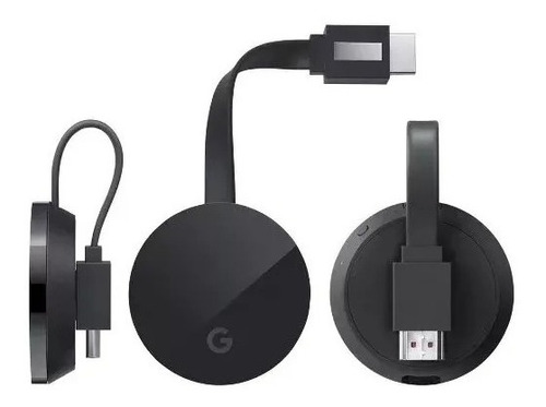 Google Chromecast Ultra 4k Preto