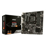 Msi Proseries Amd Ryzen 2ª Y 3ª Generación Am4 M.2 Usb 3