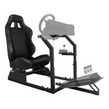 Vevor Asiento Para Simulación De Conducción Racing Soporte