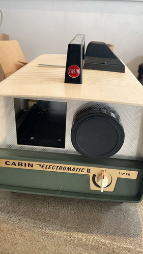 Projetor De Slides Cabin Electromatic Ii