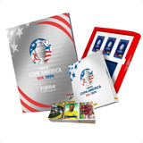 Album Copa America 24 Prata Completo Figurinha Soltas + Box 