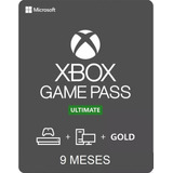 Game Pass Ultimate 9 Meses - Código 25 Dígitos