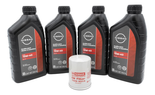 Kit De Aceite Motor -gasolina Rogue 2007-2015 Nissan