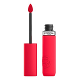 Labial Líquido L'oréal Paris Infallible Le Matte Resistance Acabado Mate Color 245 - French Kiss