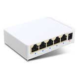 Switch Rj45 5 Portas Lan Gigabit Hub 10/100/1000mbps Bivolt