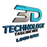 Logo 3d Logomarca Logotipo Criação 3d Logo