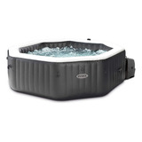 Jacuzzi Inflable Intex Burbuja Octogonal Jets 795lt 201x71cm