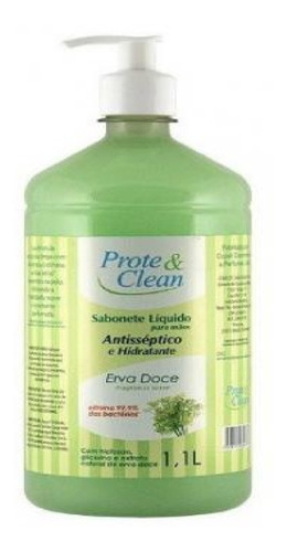 Sabonete Prote&clean Antisséptico Hidratante Erva Doce 1,1 L