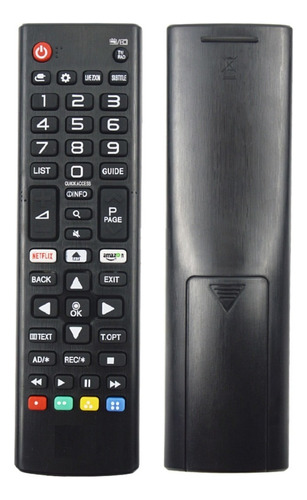 Controle Remoto Compatível Tv Smart LG Netflix Prime Todas