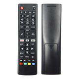 Controle Remoto Compatível Tv Smart LG Netflix Prime Todas